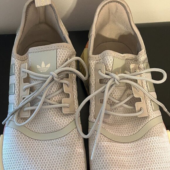 Mens ADIDAS Swift Run RMD R1 Sz 10.5 Orange & Beige Athletic Running Sneakers - Picture 5 of 8